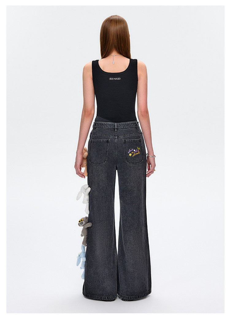 Holiday Plush Denim Jeans