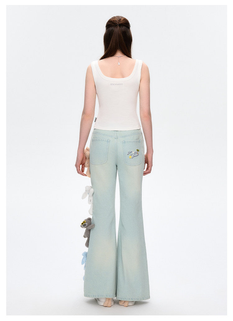 Holiday Plush Denim Jeans