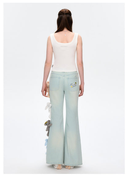 Holiday Plush Denim Jeans