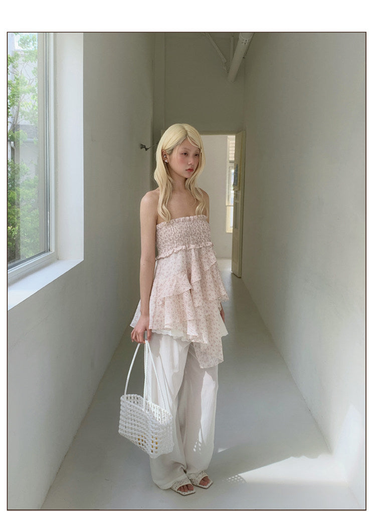 Floral Ruffle Mini Dress