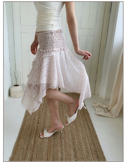 Floral Ruffle Mini Dress