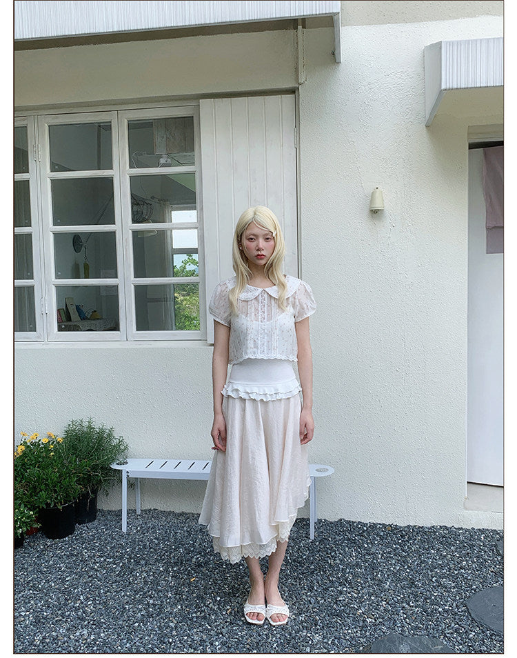 French Floral Two Piece
