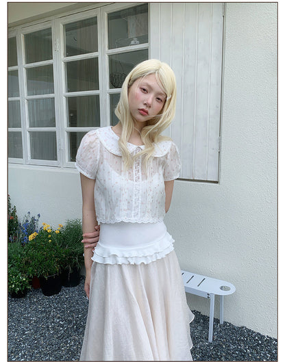 French Floral Two Piece