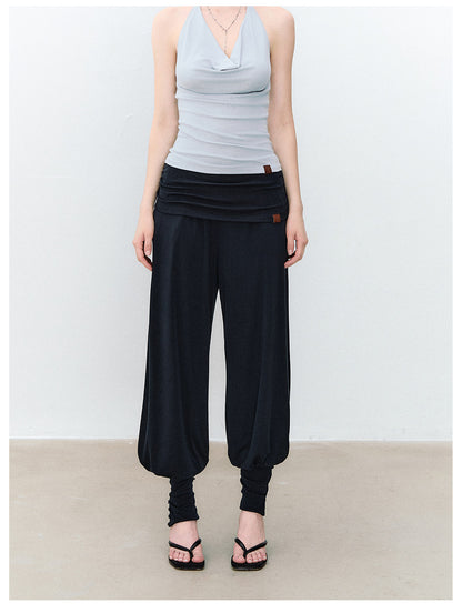 Irregular Ruffle Knit Set