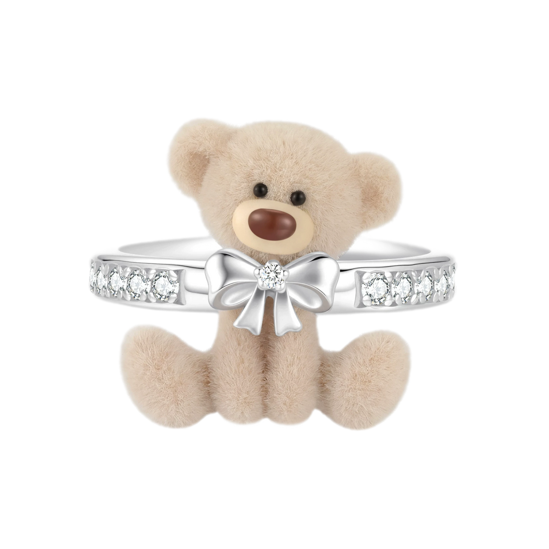 13DE MARZO Bear Bow Ring – Rings