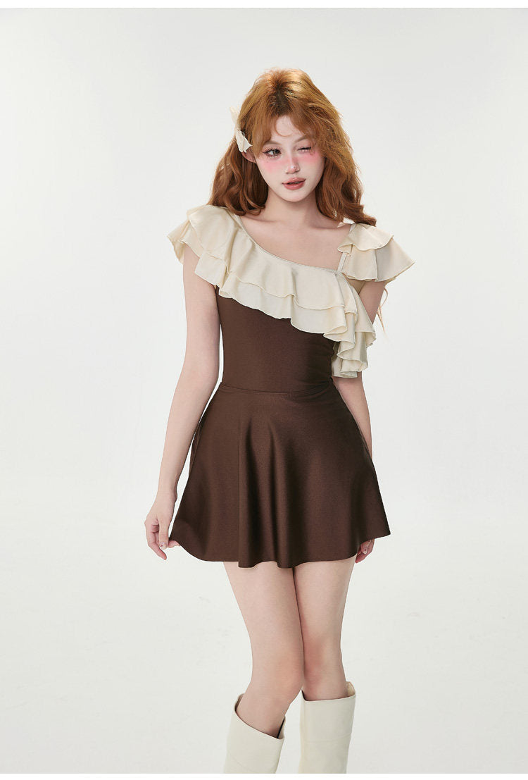 Layered Ruffle Swimsuit