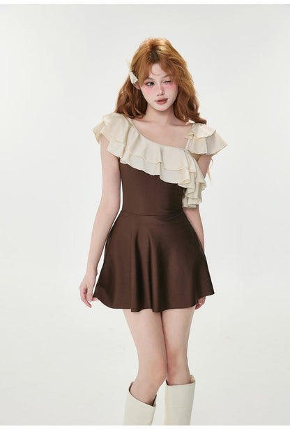 Layered Ruffle Swimsuit