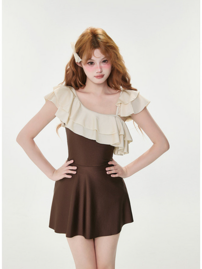 Layered Ruffle Swimsuit