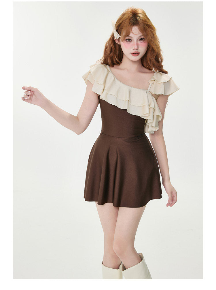 Layered Ruffle Swimsuit