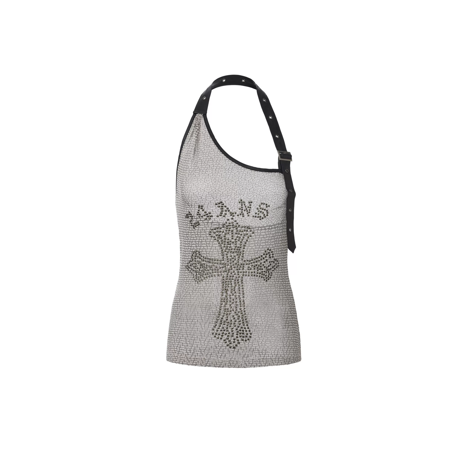 Asymmetric Rhinestone Cami Top