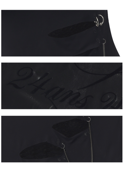 24ANS x UWA Hole Chain Tank Top