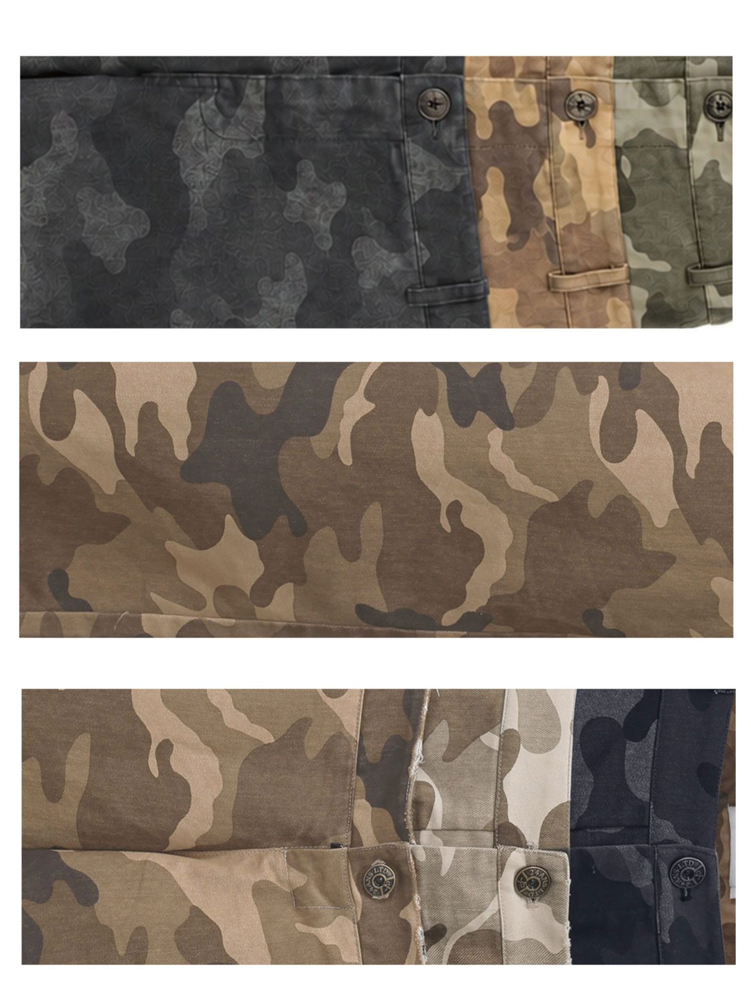24ANS x UWA Camo Wide-Leg Pants