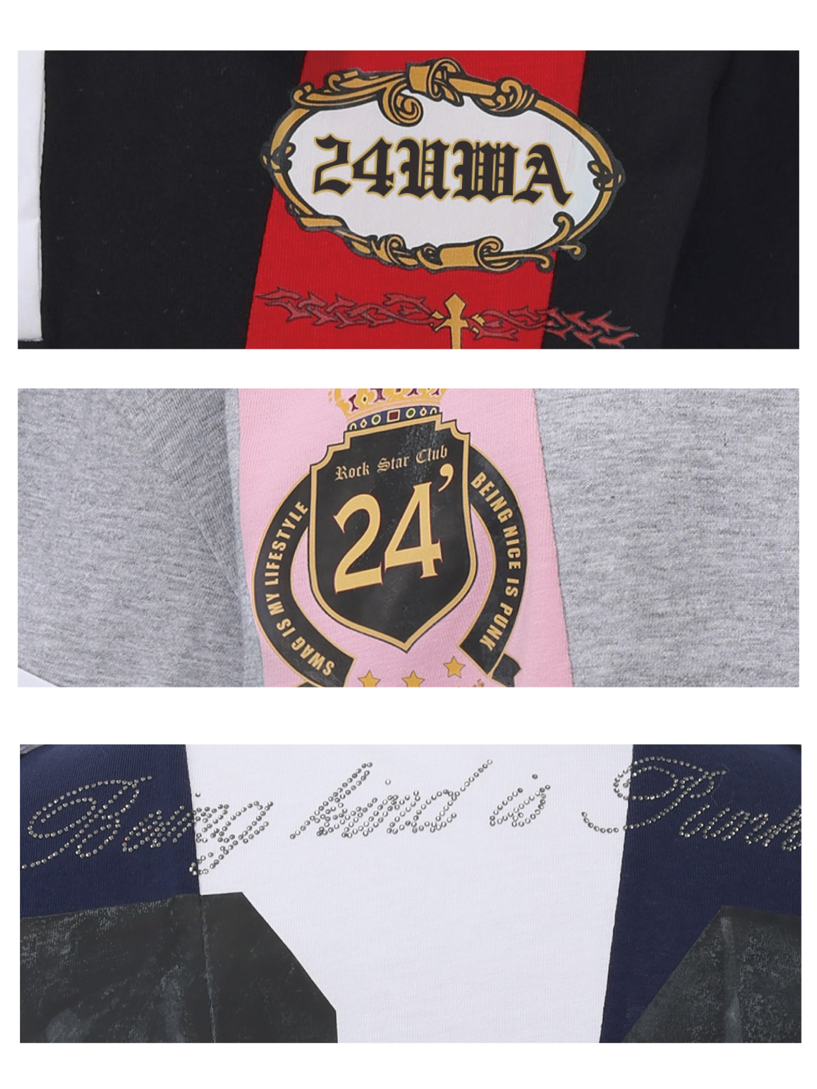 24ANS x UWA Color-Block Polo Tee