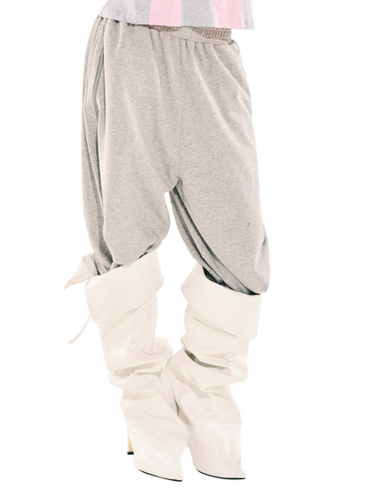 24ANS x UWA Wide-Leg Cropped Pants