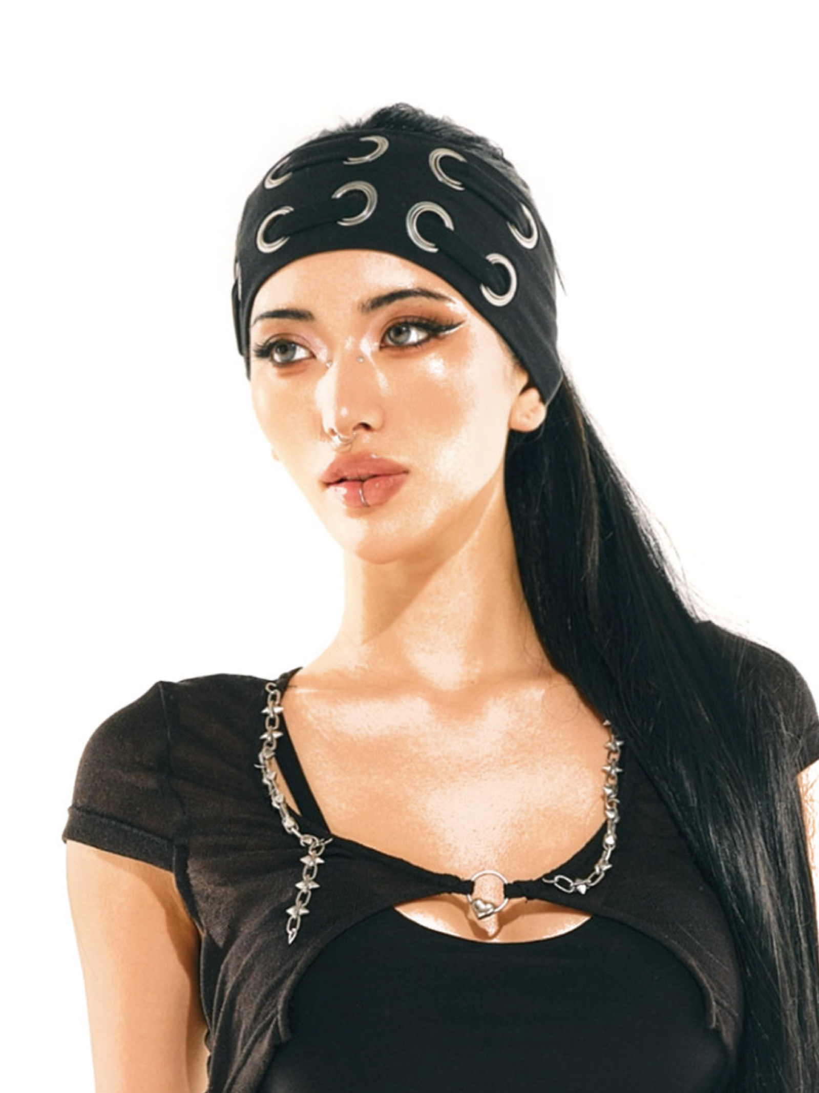 24ANS x UWA Eyelet Lacing Headband
