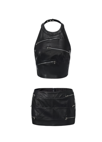 24ANS x UWA Halter Leather Set