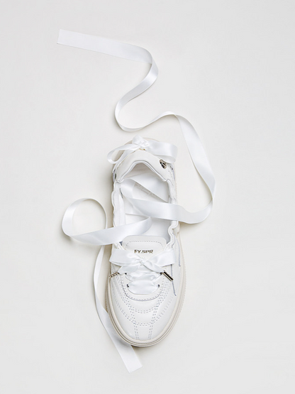 Ballet Ribbon Tie Shoes