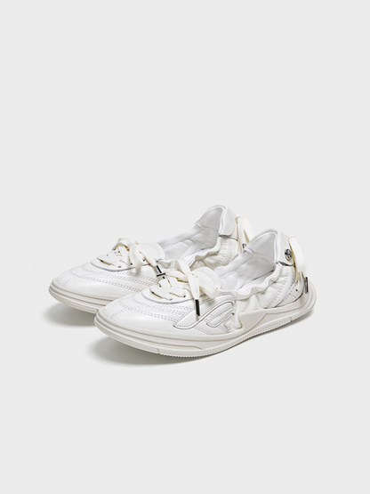 Ballet Ribbon Tie Shoes
