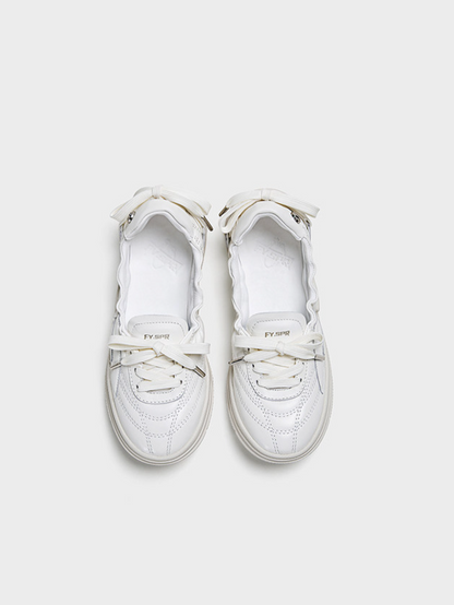 Ballet Ribbon Tie Shoes
