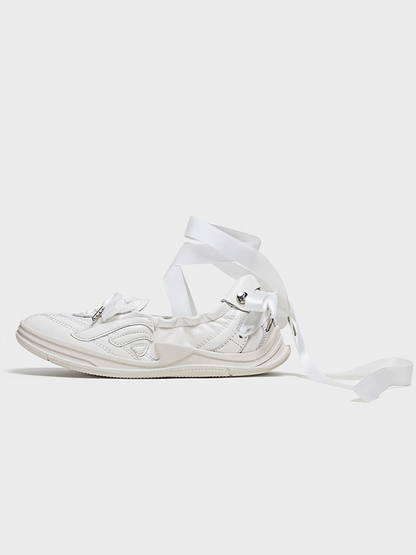 Ballet Ribbon Tie Shoes