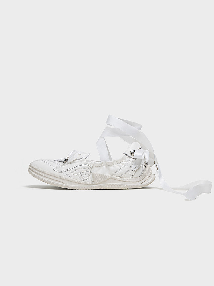 Ballet Ribbon Tie Shoes