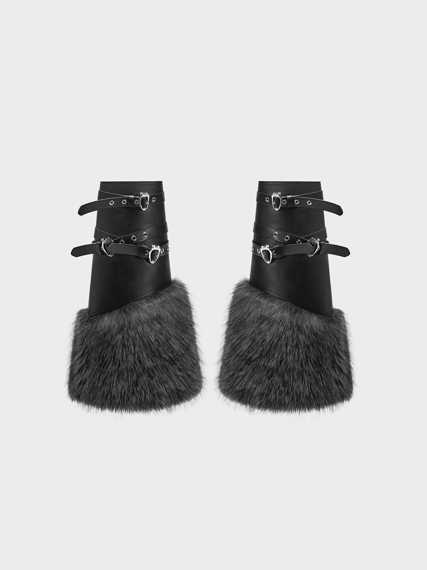 Faux Fur Cuff Leg Warmers