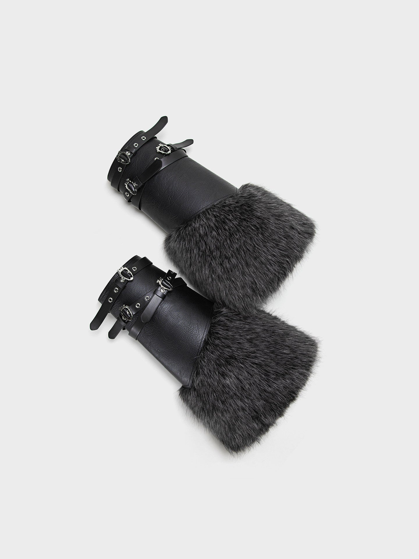 Faux Fur Cuff Leg Warmers