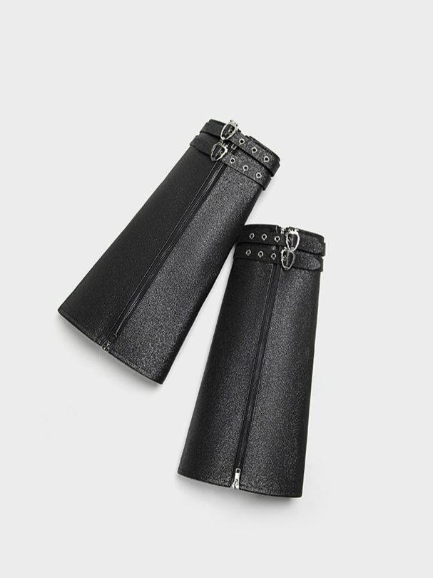 Shimmer Cone Leg Warmers