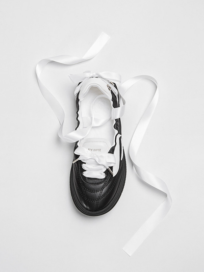 Ribbon Ballet Flat Shoes