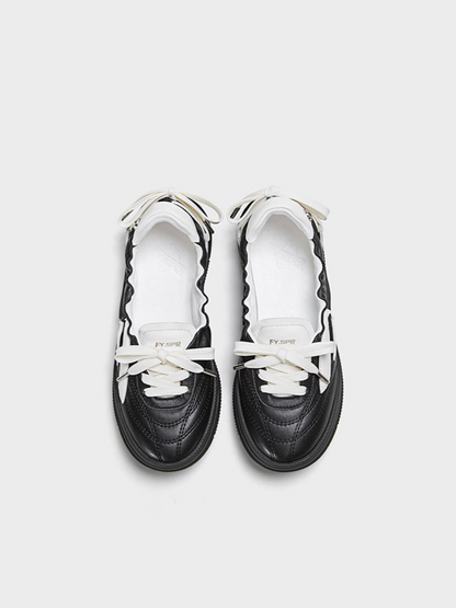 Ribbon Ballet Flat Shoes