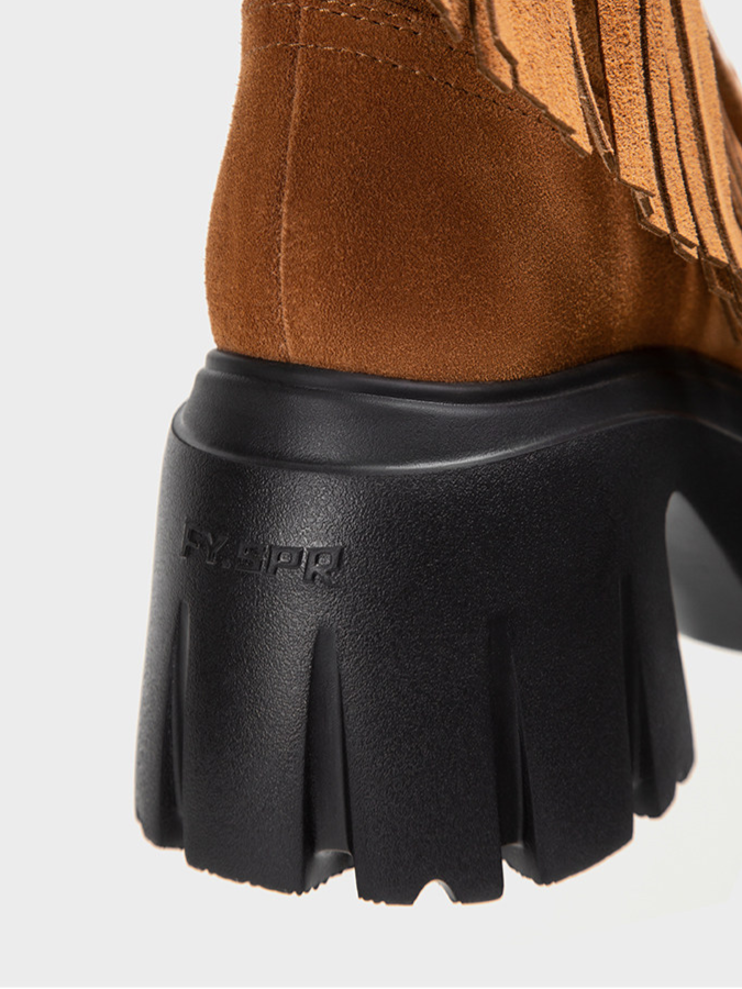 Western Fringe Tall Boots