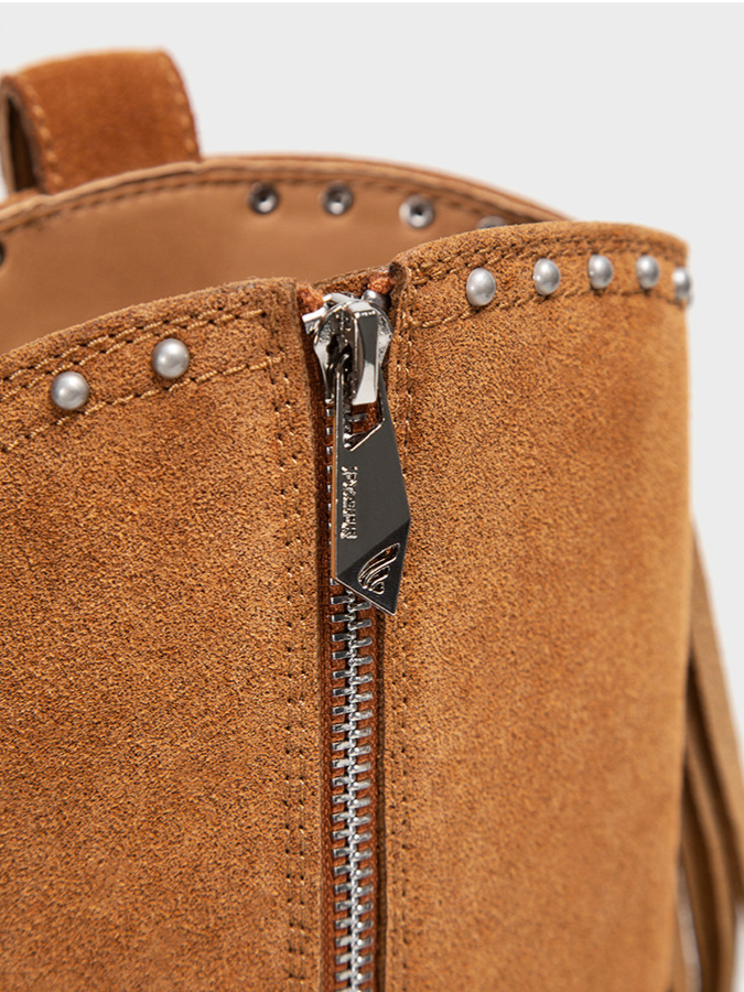 Western Fringe Tall Boots