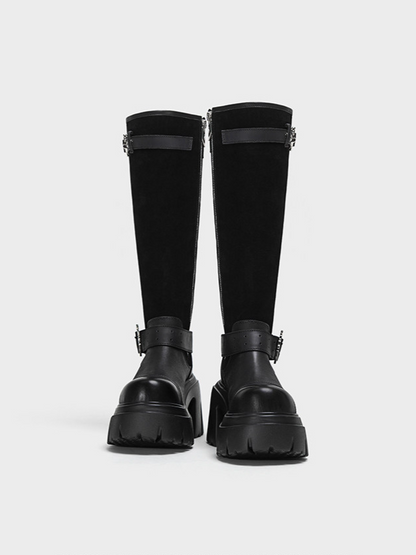Thick Platform Knee Boots