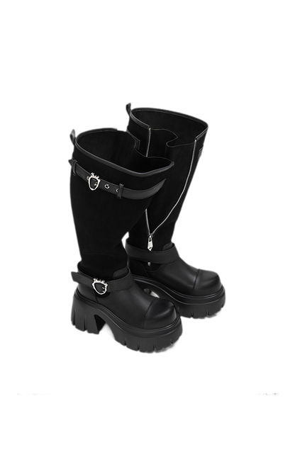 Thick Platform Knee Boots