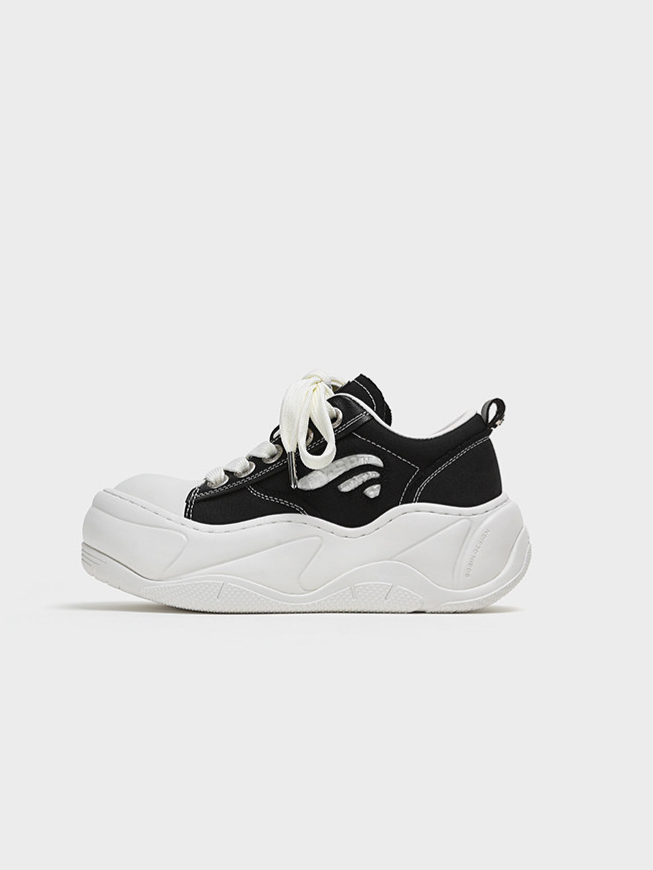 Canvas Platform Sneakers