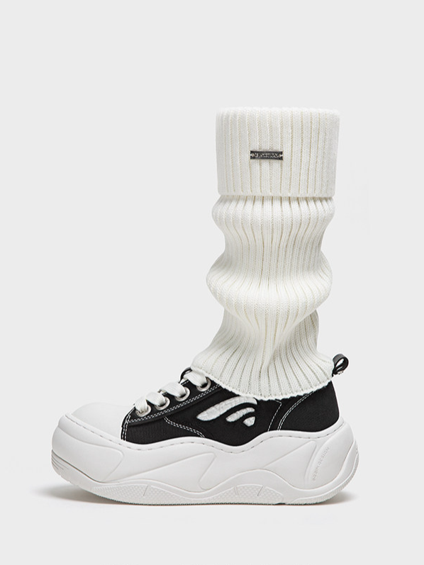 Canvas Platform Sneakers