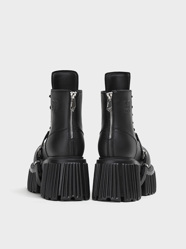 Gothic Platform Ankle Boots