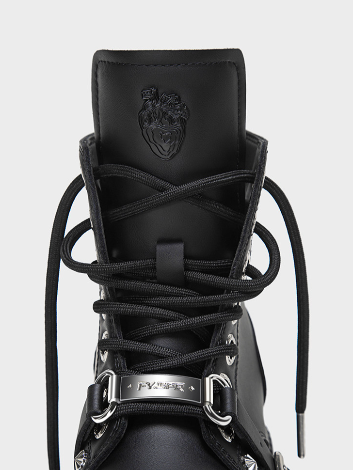 Gothic Platform Ankle Boots