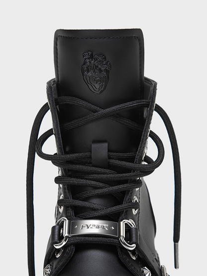 Gothic Platform Ankle Boots