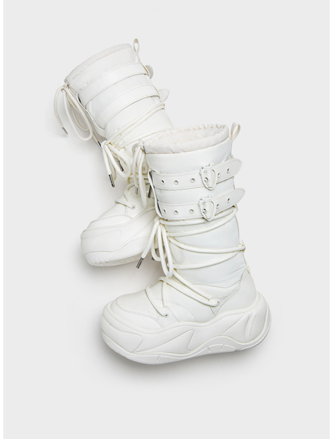 Insulated Platform Snow Boots