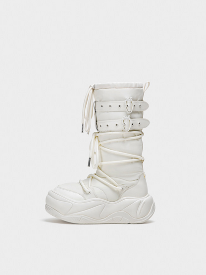 Insulated Platform Snow Boots