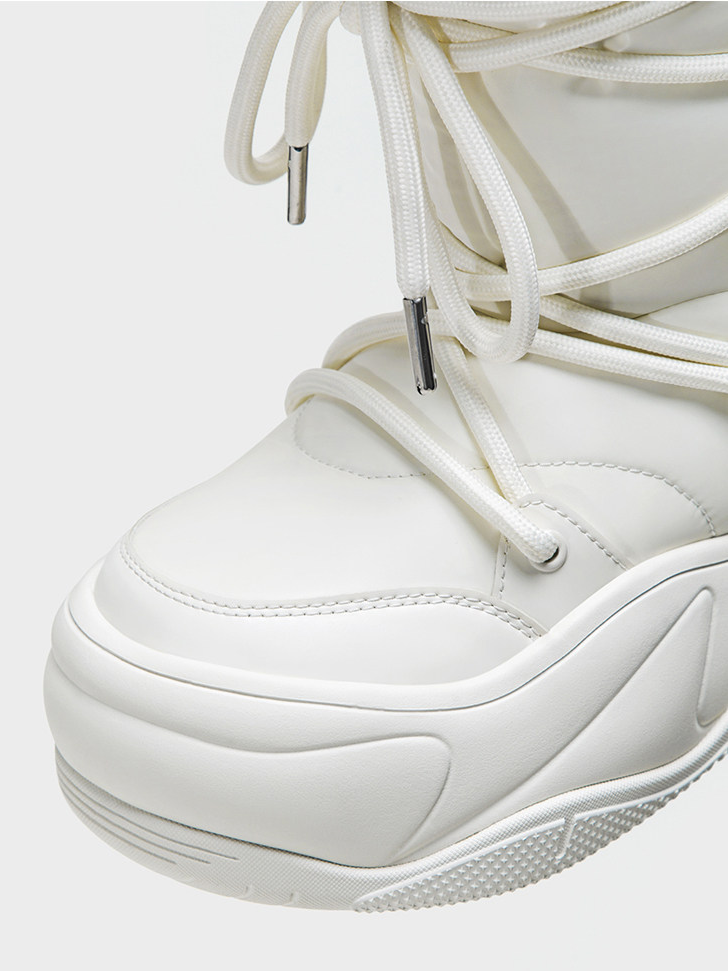 Insulated Platform Snow Boots