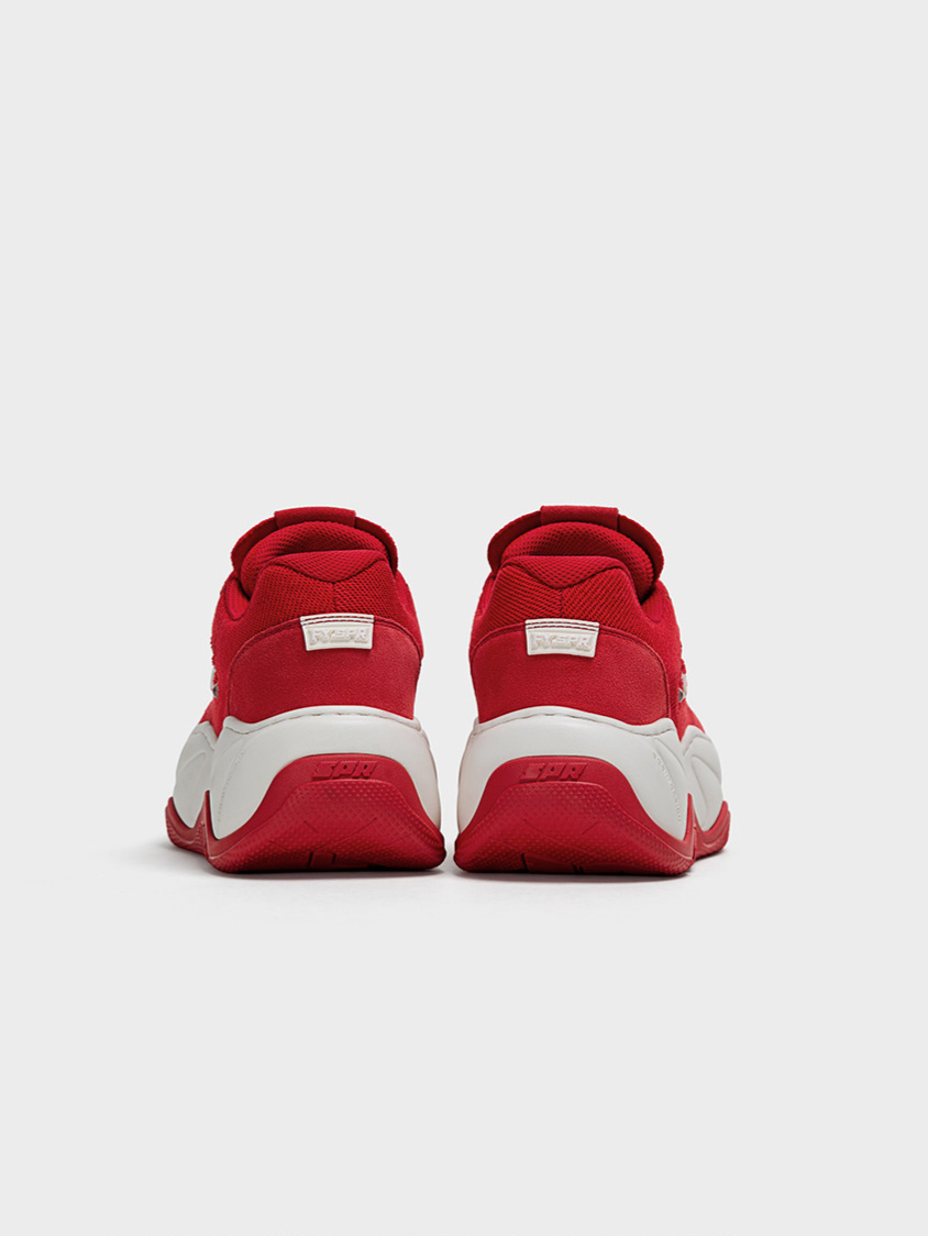 Red Platform Sneakers