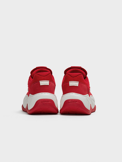 Red Platform Sneakers