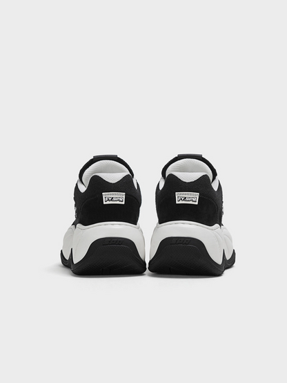 Suede Canvas Thick Sole Shoes