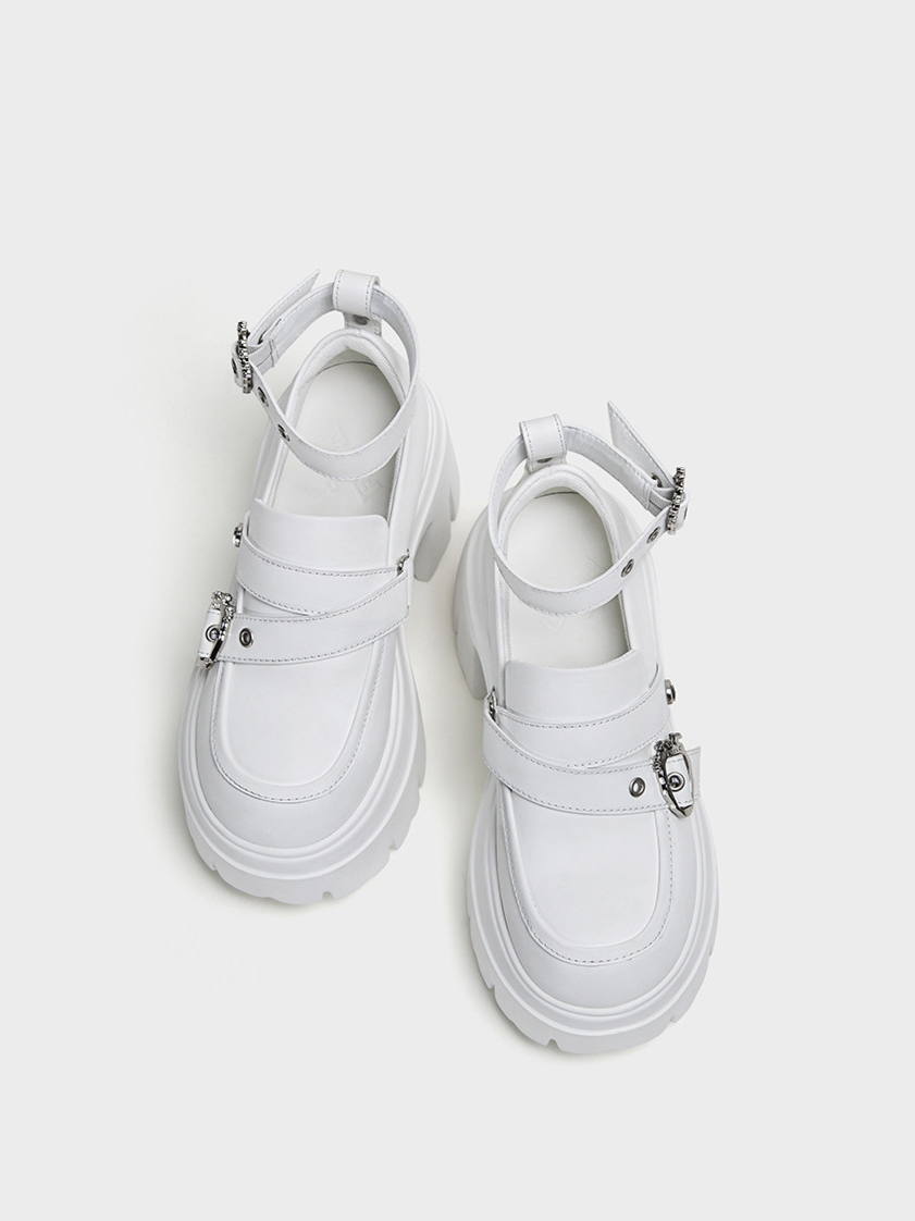 Matte Platform Loafers