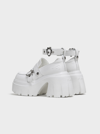 Matte Platform Loafers