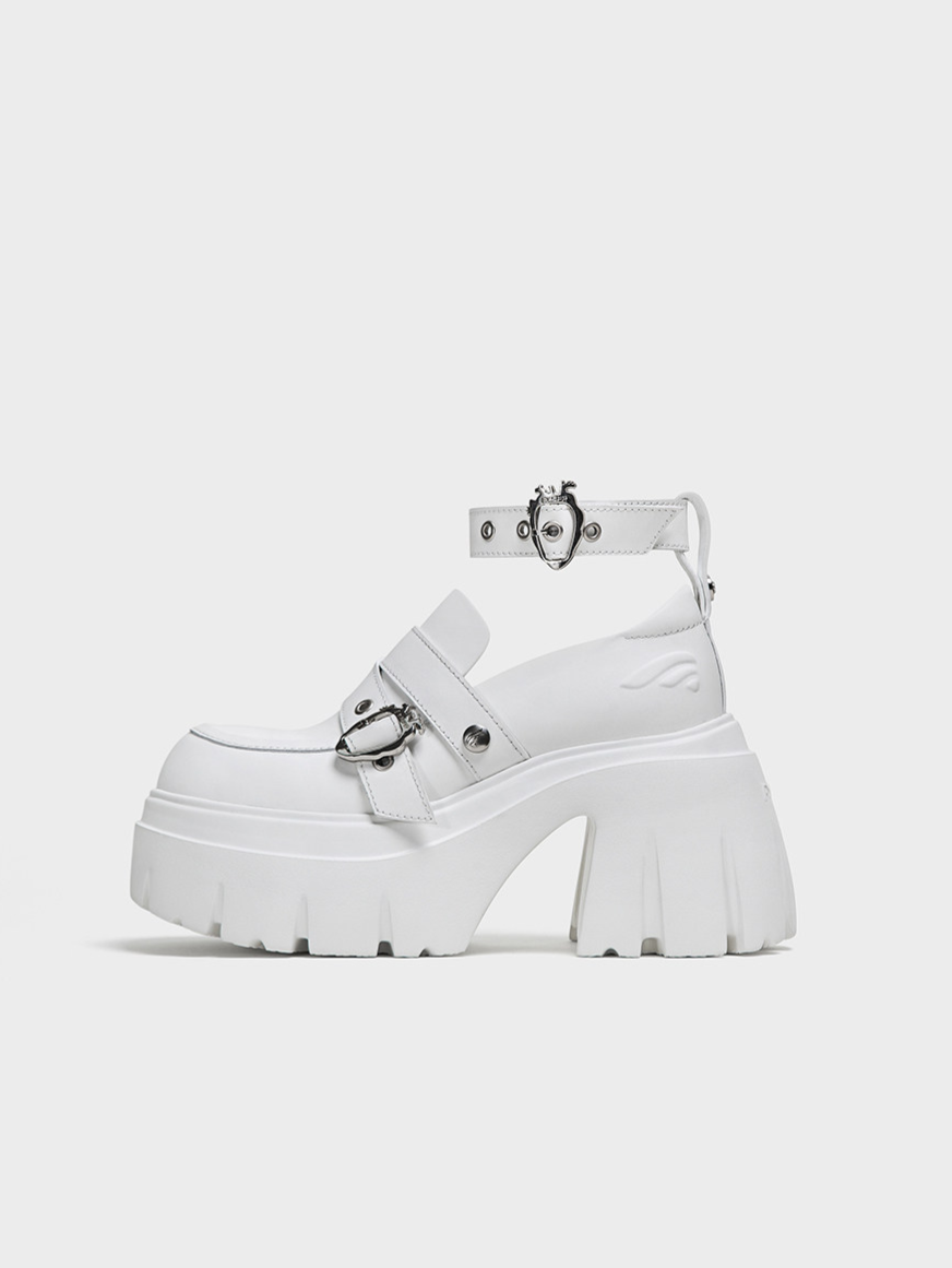 Matte Platform Loafers