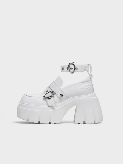 Matte Platform Loafers