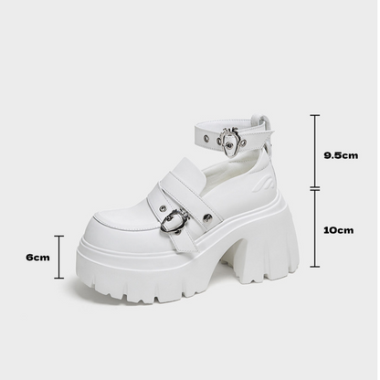 Matte Platform Loafers